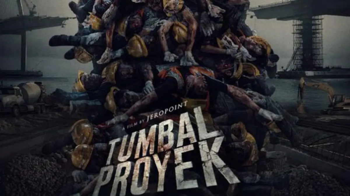 Film Tumbal Proyek mengangkat tema cerita terinspirasi dari mitos tumbal proyek di jembatan Suramadu. (Tangkapan layar Youtube)