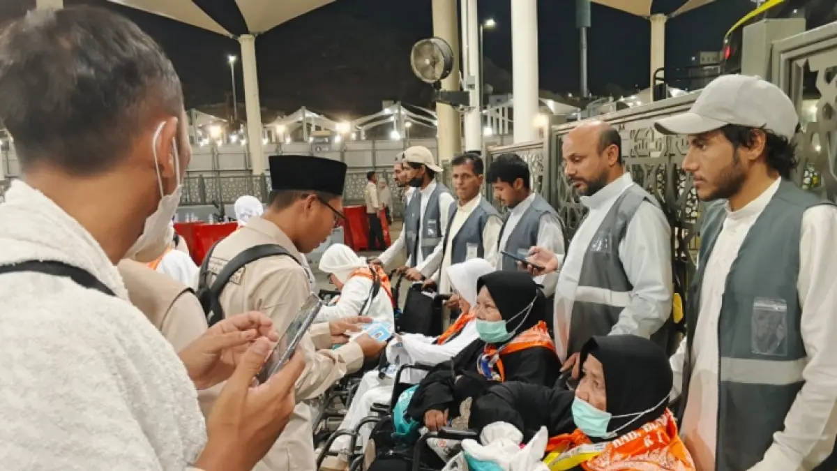 Layanan jemaah lansia dan disabilitas jadi prioritas. (Istimewa)