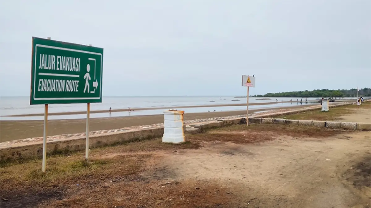 Pantai Selatbaru, Kecamatan Bantan bakal dijadikan rukyatul hilal awal bulan Zulhijjah 1447 Hijriyah. (Istimewa)