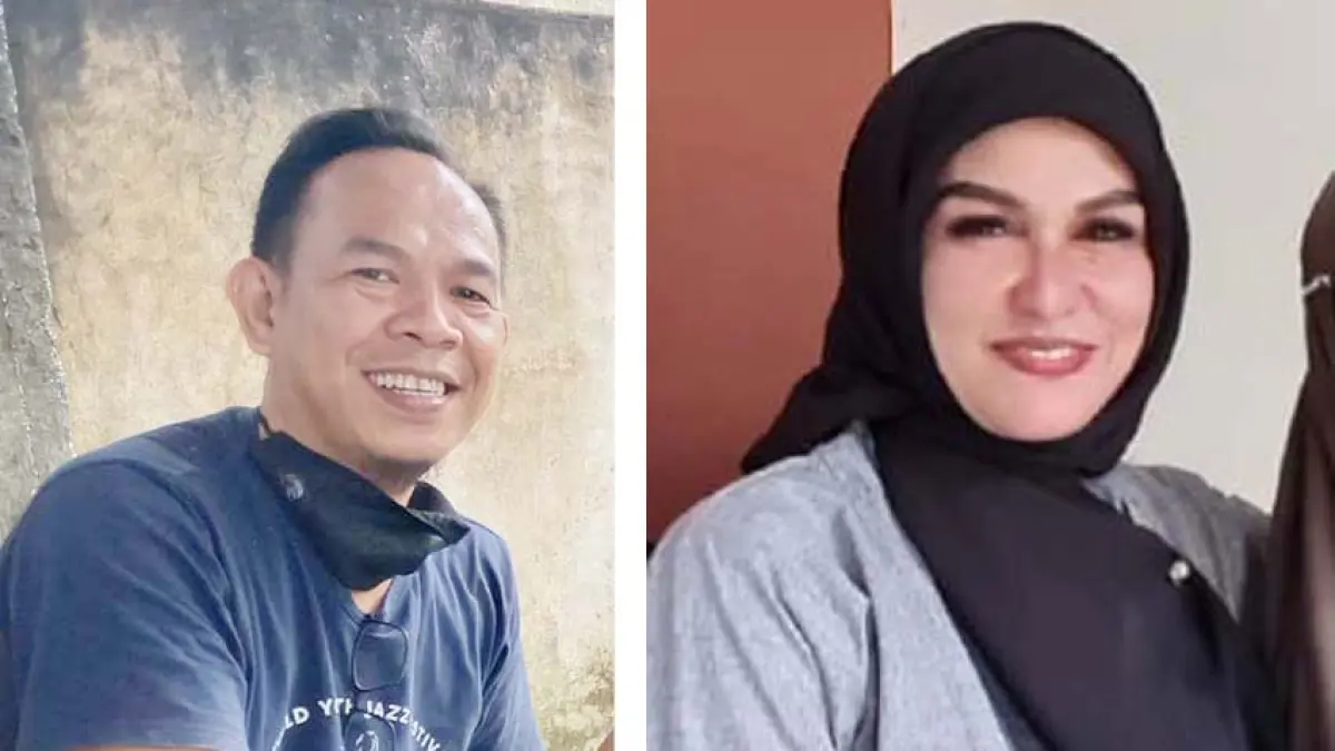 Bens Sani (Kiri) Siti Salmah (Kanan)