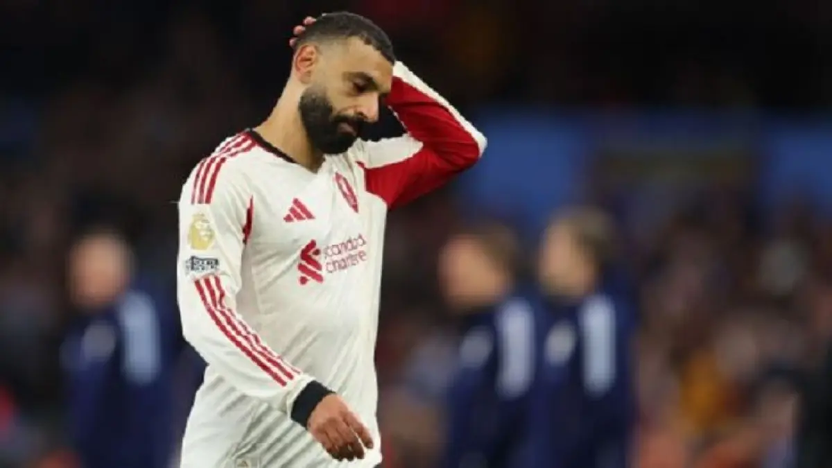 Mohamed Salah mendesak Liverpool untuk kembali ke gaya sepakbola yang memenangkan trofi. (Foto oleh Catherine Ivill - AMA/Getty Images)