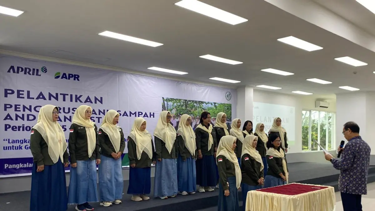 Suasana pelantikan Pengurus BSAL periode 2025–2028 yang dilaksanakan di Sekolah Mutiara dan Harapan, Sabtu (16/5/2026). (Rapp untuk riau pos)