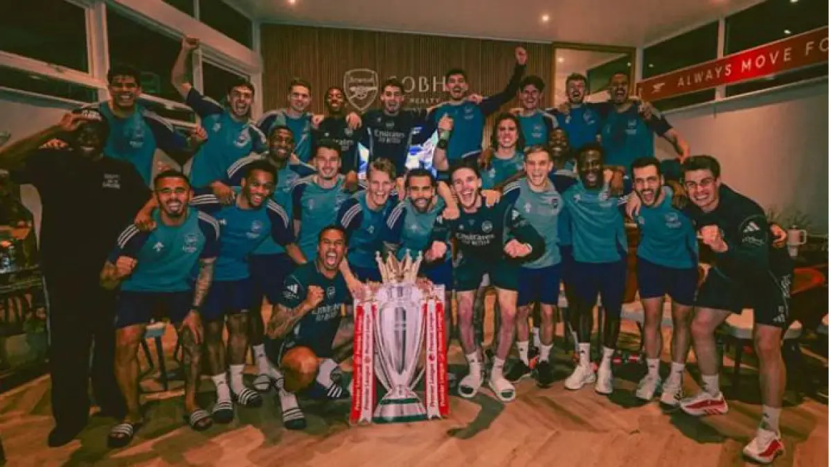 Arsenal juara Liga Inggris 2025/2026. (Instagram Arsenal)