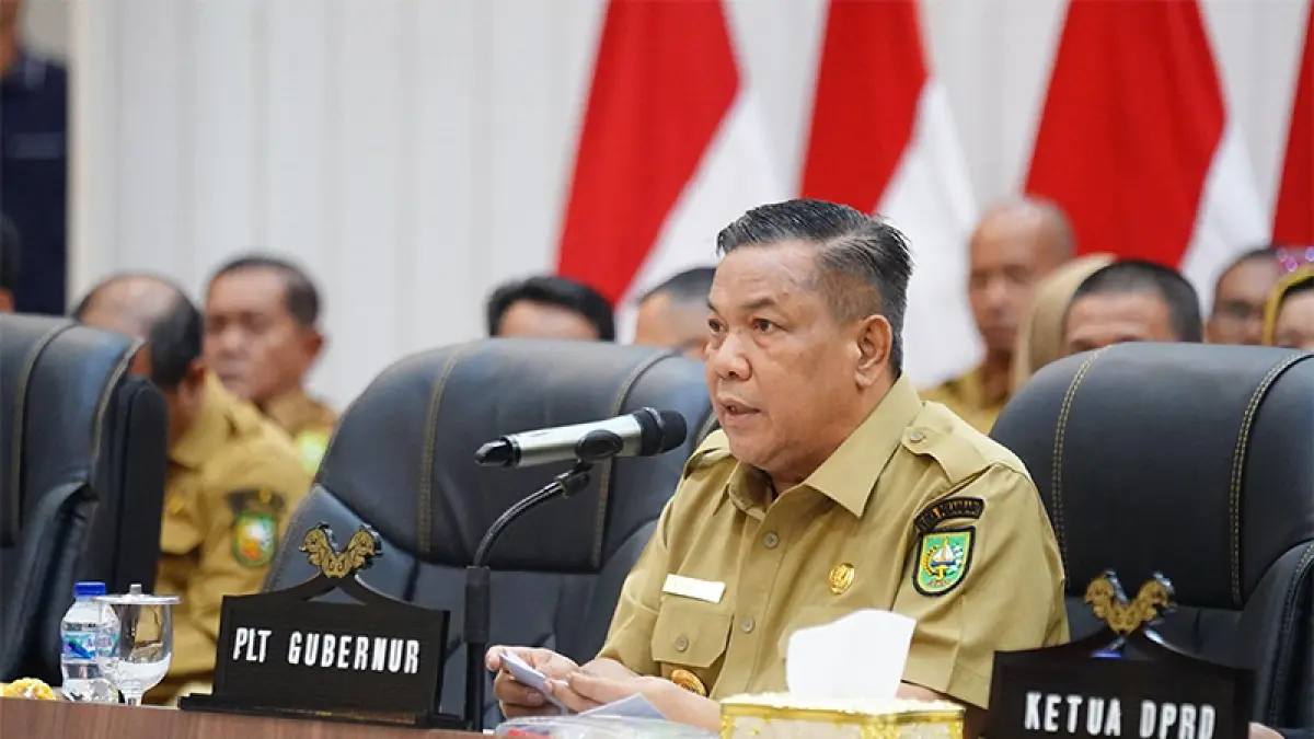Plt Gubernur Riau SF Hariyanto. (DOK RIAUPOS.CO) 