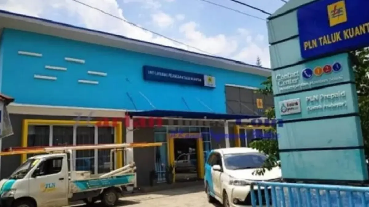 PT PLN Telukkuantan. (Desriandi Candra/Riaupos.co)