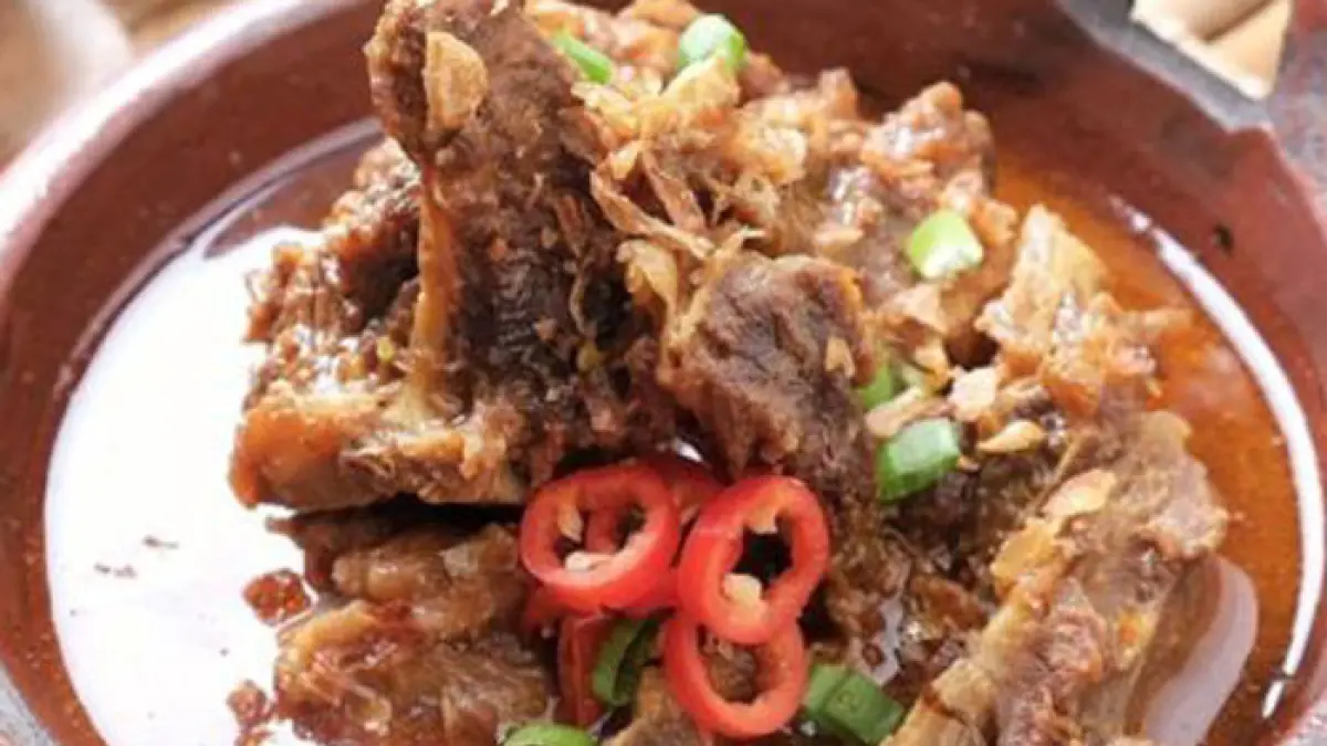 Hidangan daging kurban saat Iduladha. (Freepik)