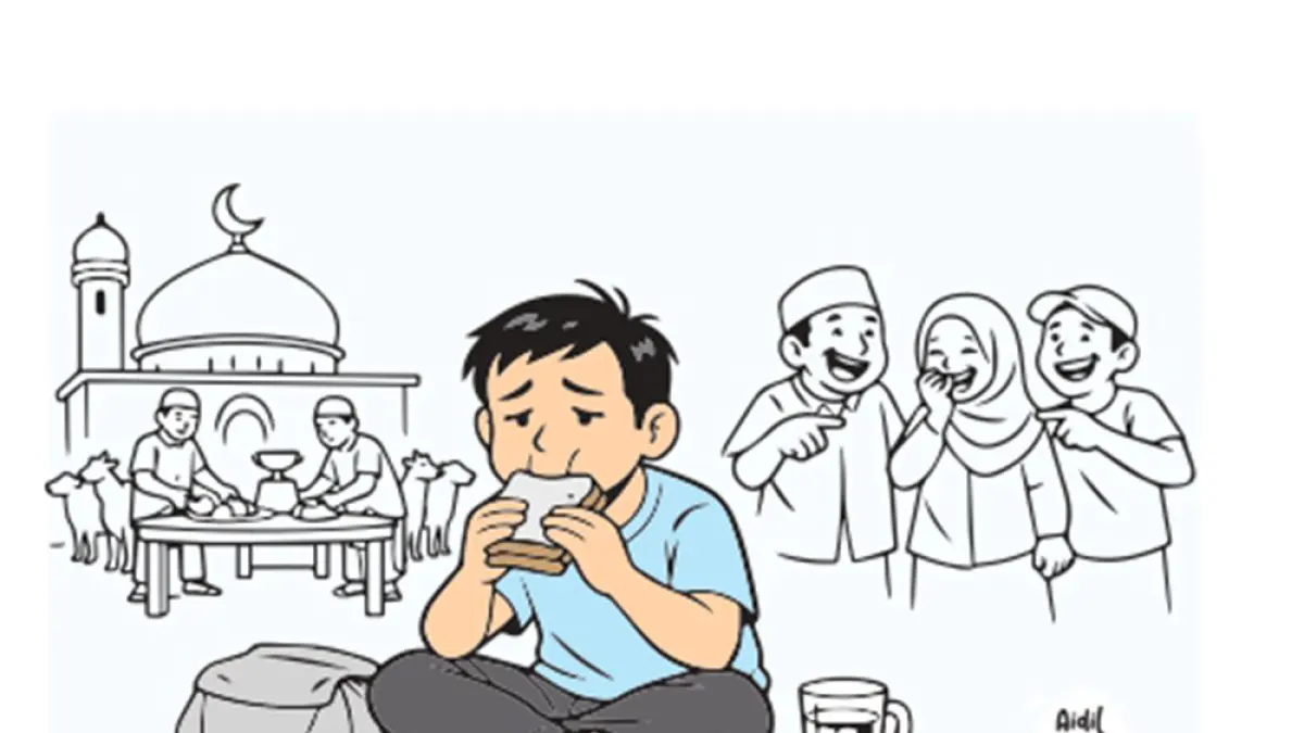 ALAMAAAK!!! Sudah Bayangin Rendang Siang Hari, Erwin Malah Berakhir Makan Roti!
