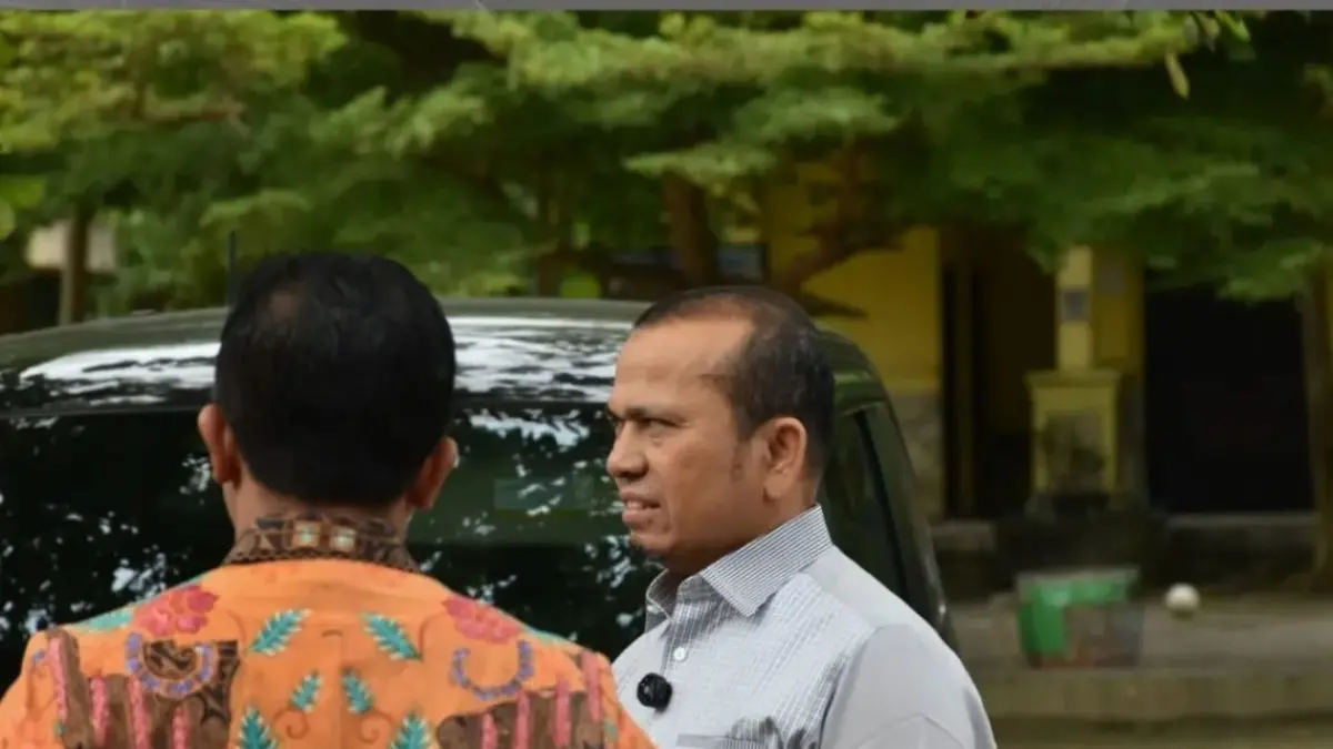 Rombongan Komisi III DPRD Kota Pekanbaru saat meninjau SDN 189 Kota Pekanbaru pada Kamis (7/5/2026), (Humas DPRD Kota Pekanbaru)