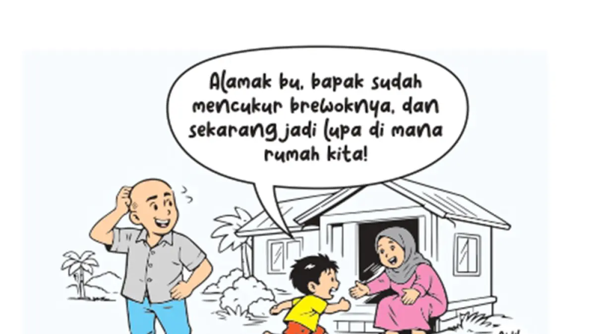 ALAMAAAK!!! Lupa Rumah!