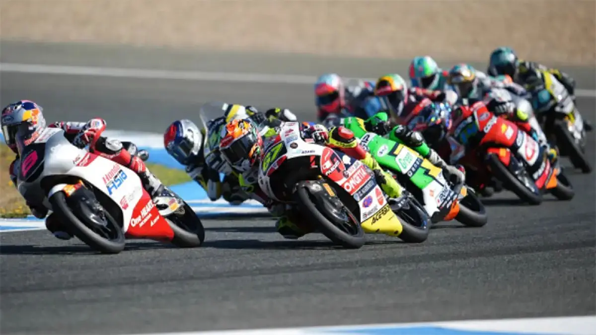 Veda Ega Pratama tampil pada Moto3 Italia 2026 di Sirkuit Mugello bersama Honda Team Asia. (Honda Team Asia)

