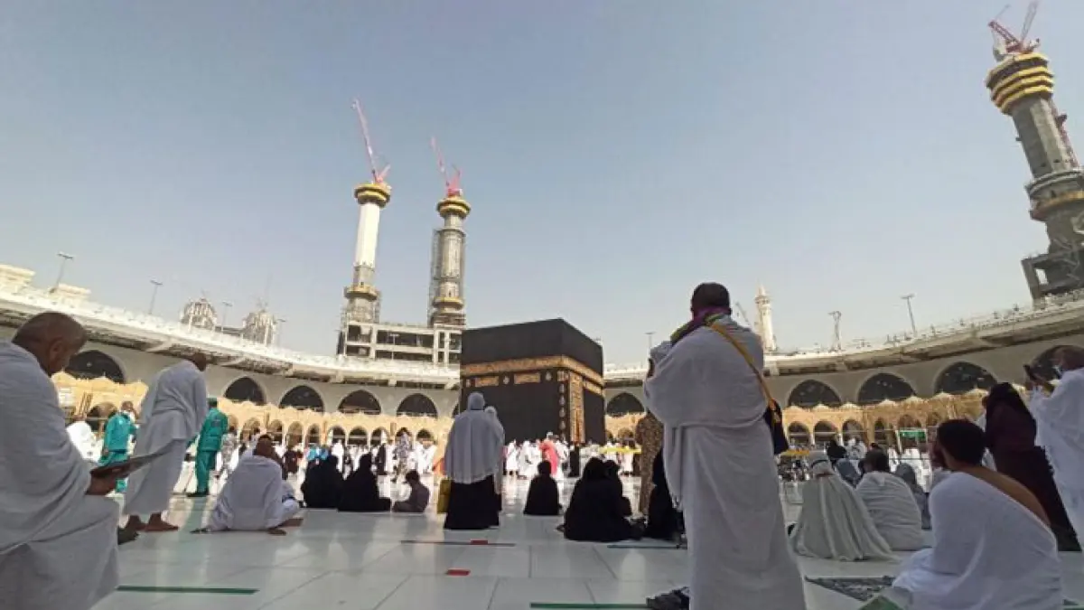 Ilustrasi jemaah haji di Masjidil Haram, Makkah. (JawaPos.com)