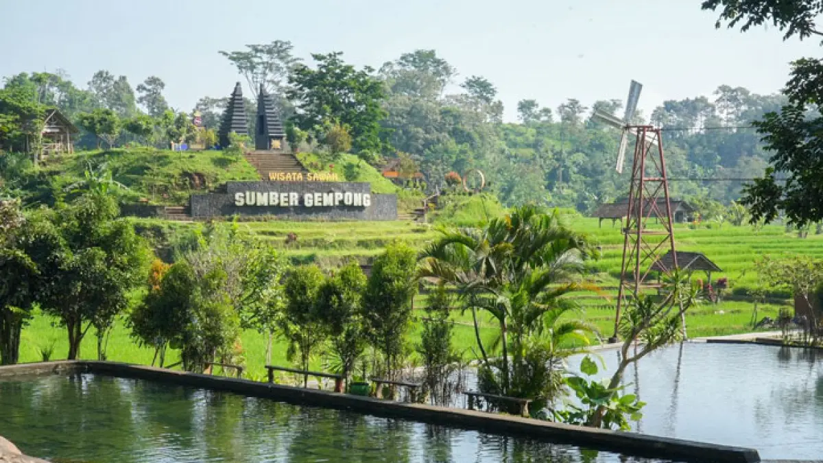 Desa Ketapanrame di Kecamatan Trawas, Kabupaten Mojokerto, Jawa Timur menjadi salah satu destinasi wisata yang menarik untuk dikunjungi. Destinasi wisata ini berkembang melalui Program Desa BRILiaN.(BRI untuk Riaupos.co)