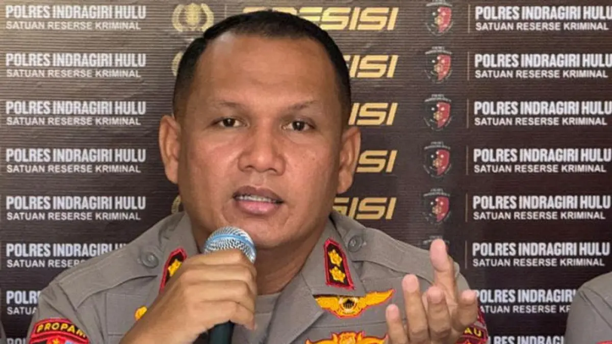 Kapolres Inhu AKBP Eka Ariandy Putra SH SIK MSI. (Kasmedi/Riaupos.co)