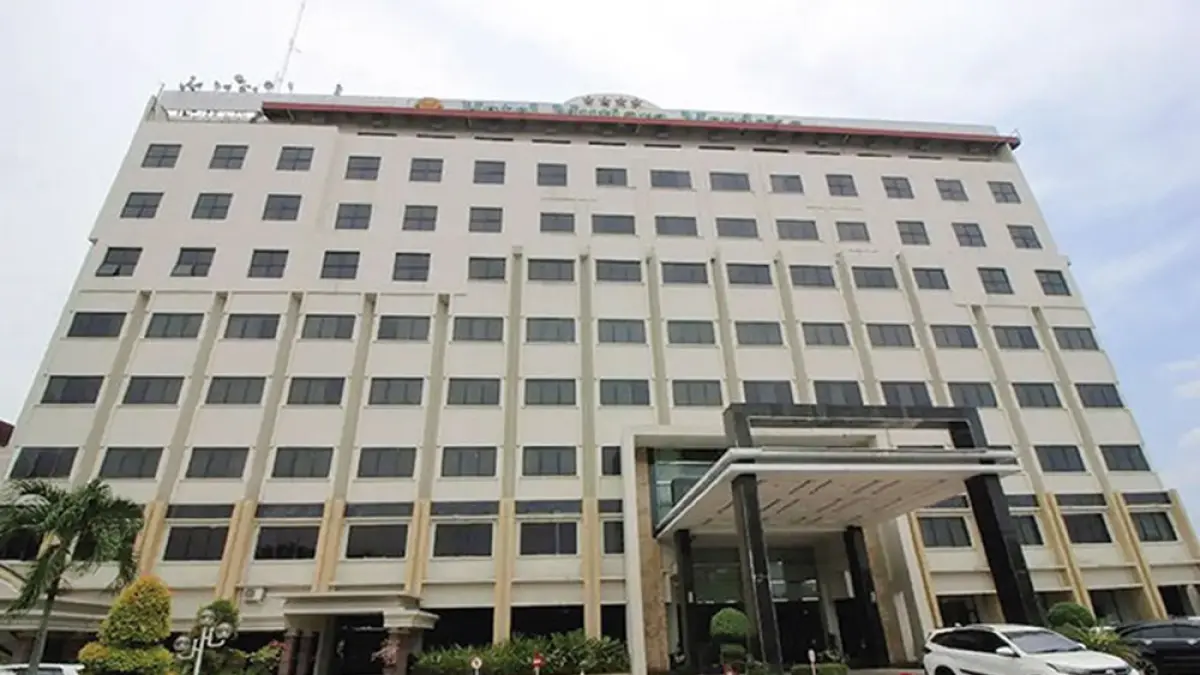 Hotel Mutiara Merdeka yang terletak di Jalan Yos Sudarso, Pekanbaru. (JPG)