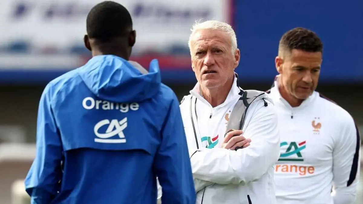 Didier Deschamps akan mengundurkan diri sebagai pelatih Prancis pada akhir Piala Dunia musim panas ini. (Getty Images)