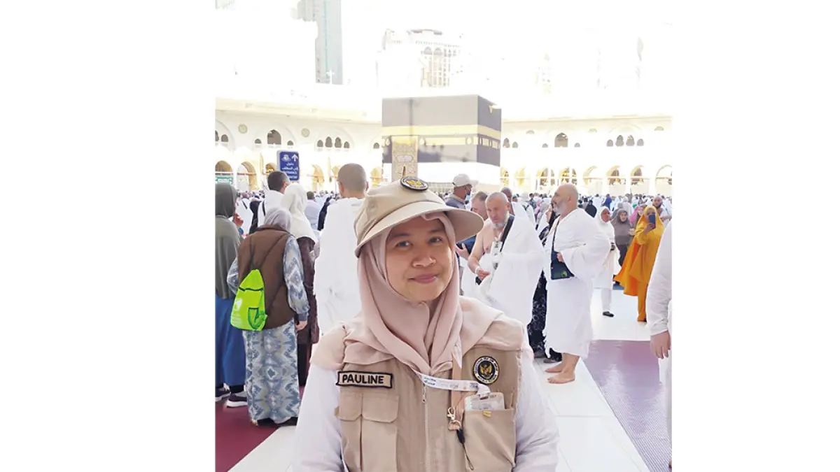 Paulina Riska (Ketua Kloter BTH 03). (JPG)