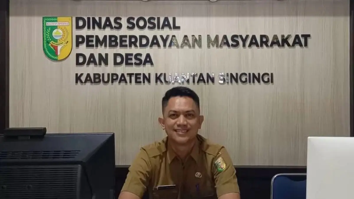 Plt Kepala Dinas Sosial PMD Kuansing, Dodi Fitrawan. (Dok Riaupos.co)