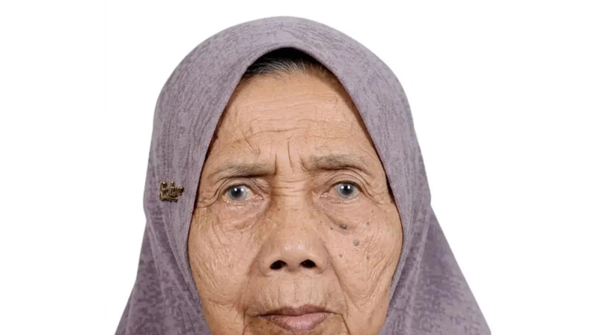 Amarhumah Lamitun Manrejo Adam binti Manrejo. (Istimewa)