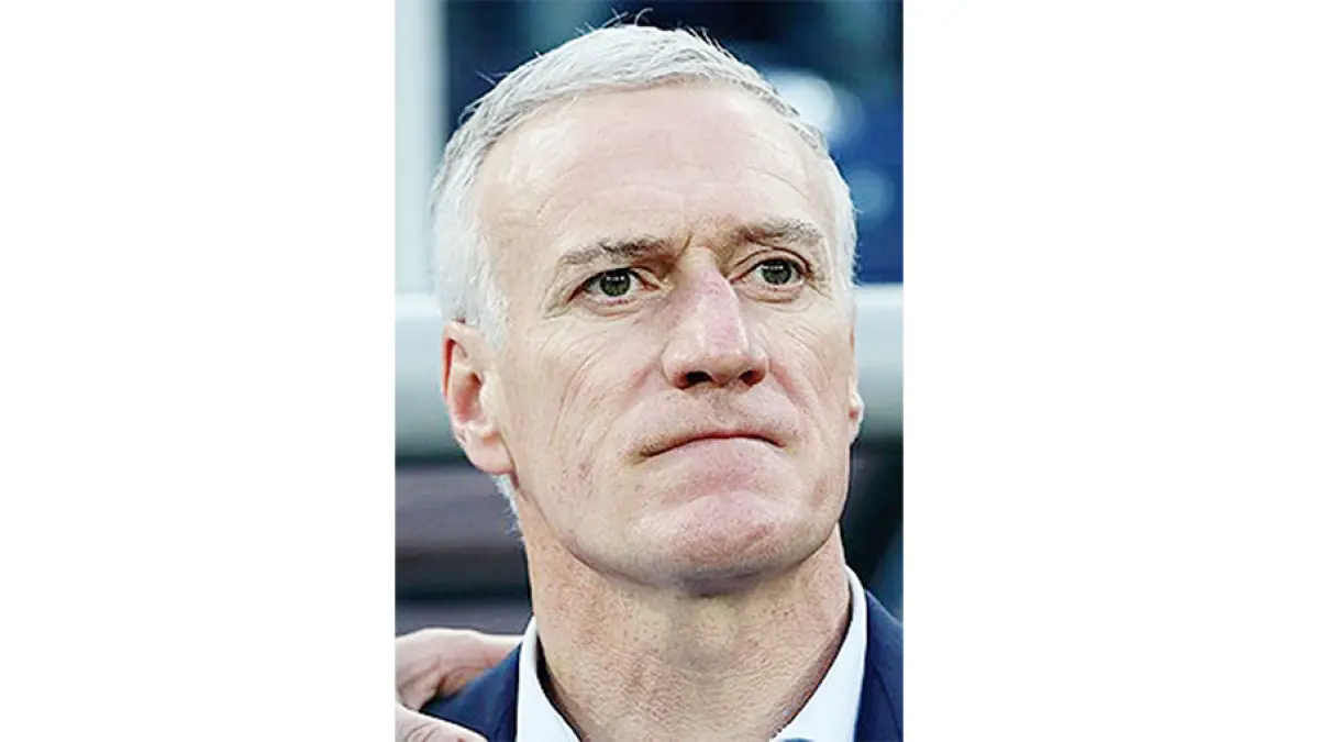 Didier Deschamps. (JPG)