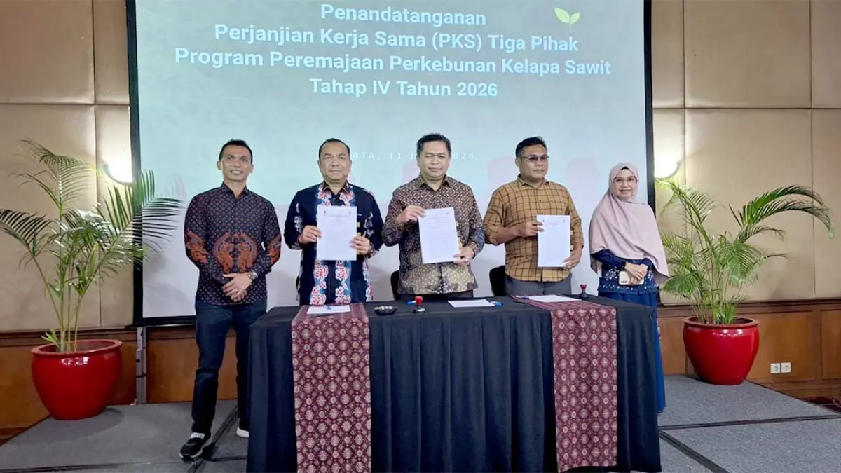 BRK Syariah fasilitasi penyaluran dana PPKS dan berikan dukungan pembiayaan lanjutan melalui Pembiayaan Agribisnis Replanting. 