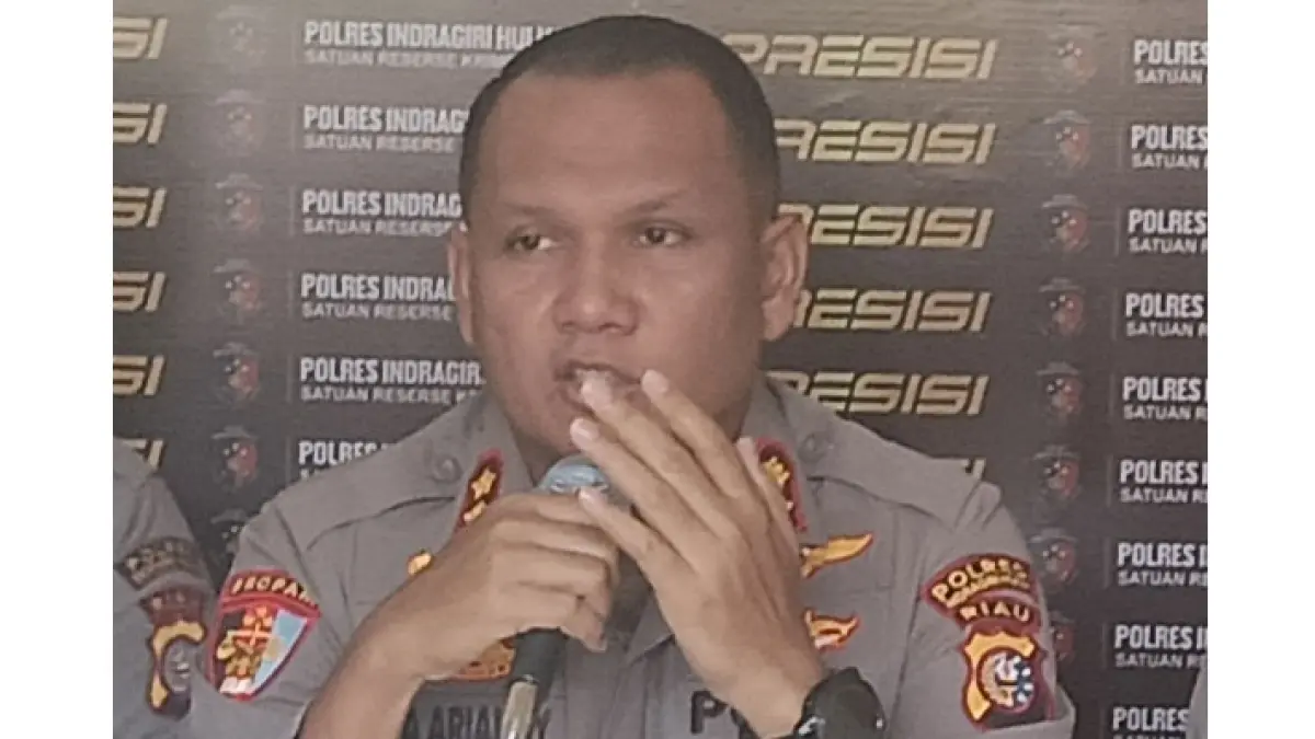 Kapolres Inhu, AKBP Eka Ariandy Putra SH SIK MSI. Foto Raja Kasmedi