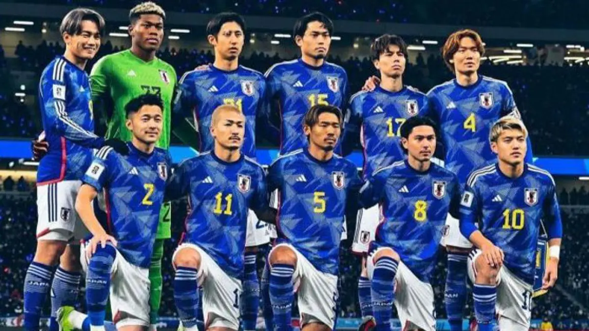 Timnas sepak bola Jepang. (Instagram) 