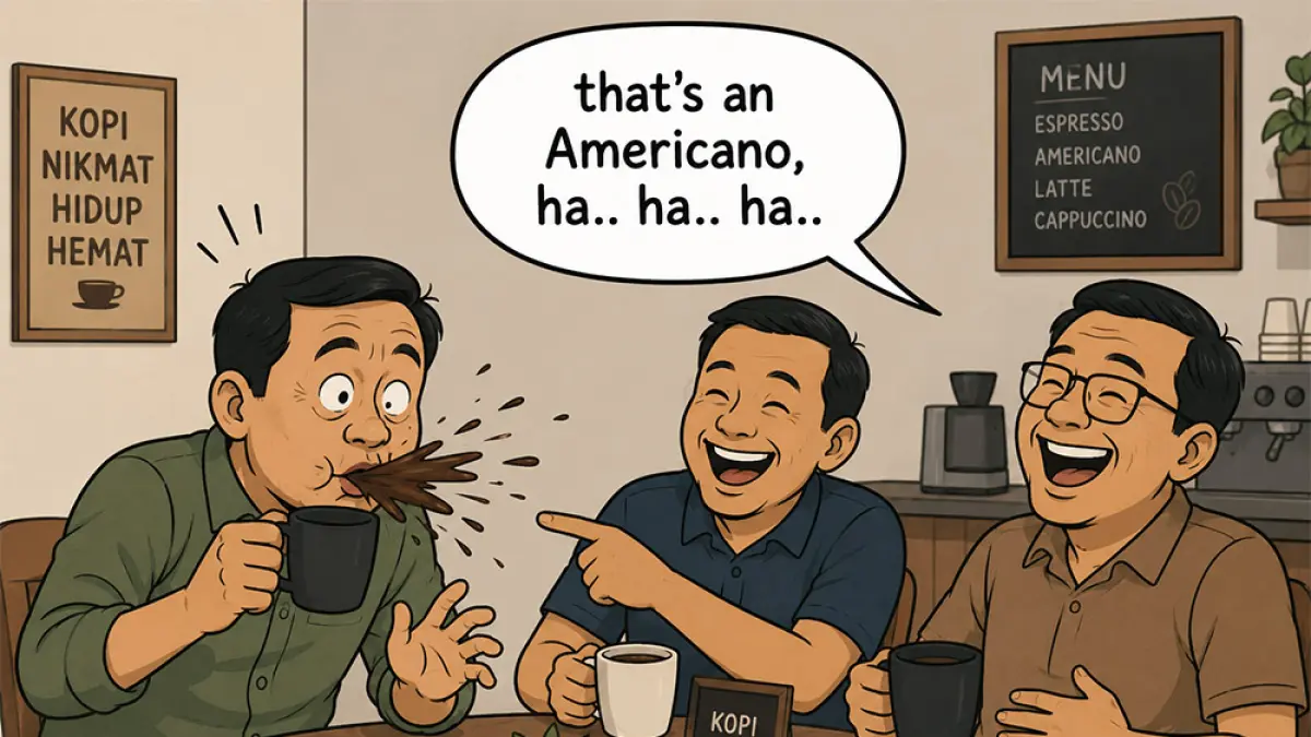 ALAMAAAK!!! Pesan Kopi! 