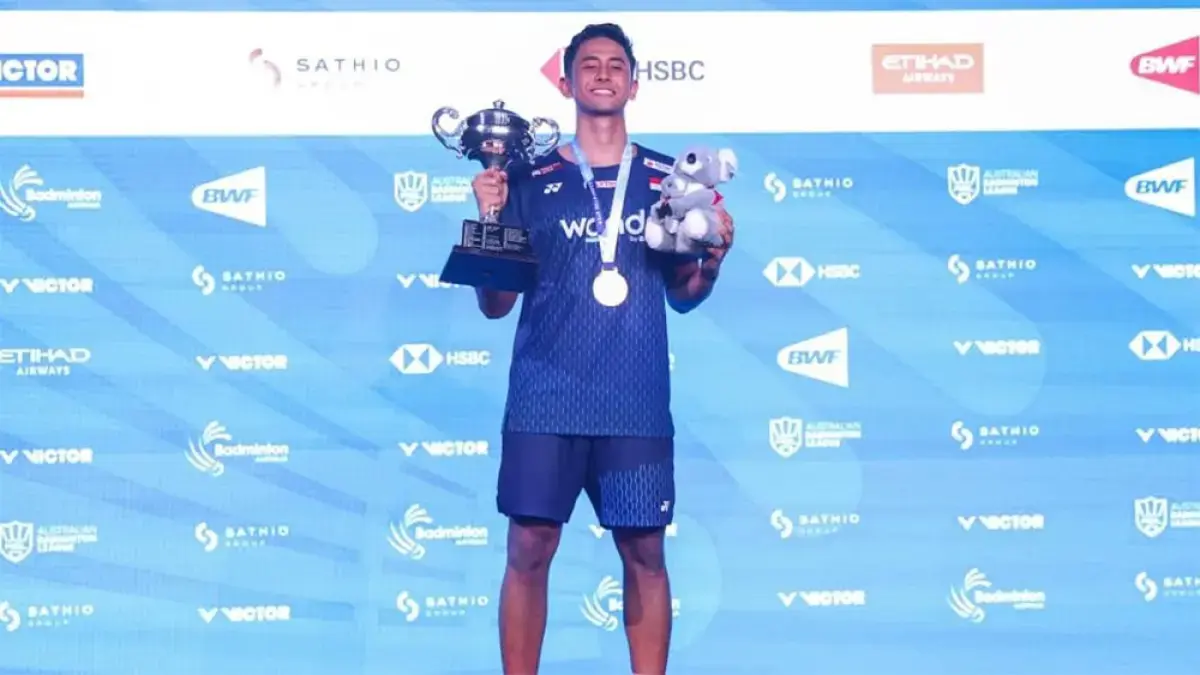 Alwi Farhan rebut gelar juara Australian Open 2026. (JPG)
