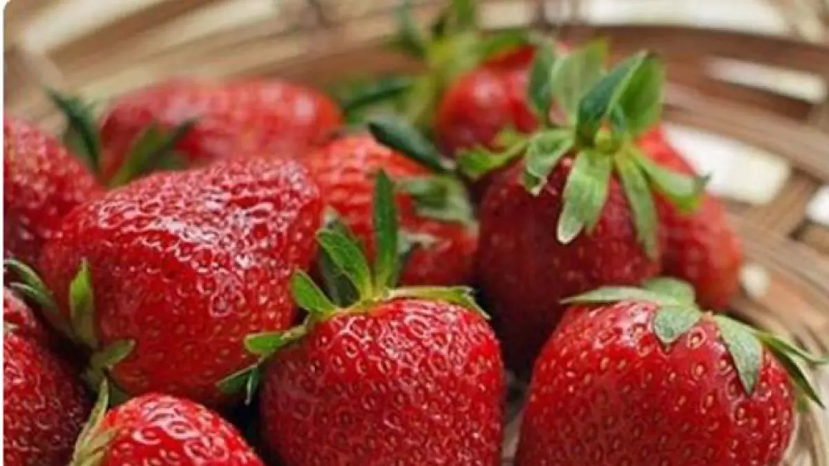 Ilustrasi stroberi yang kaya vitamin C dan membantu menjaga kesehatan ginjal. (Sumber foto: Freepik)