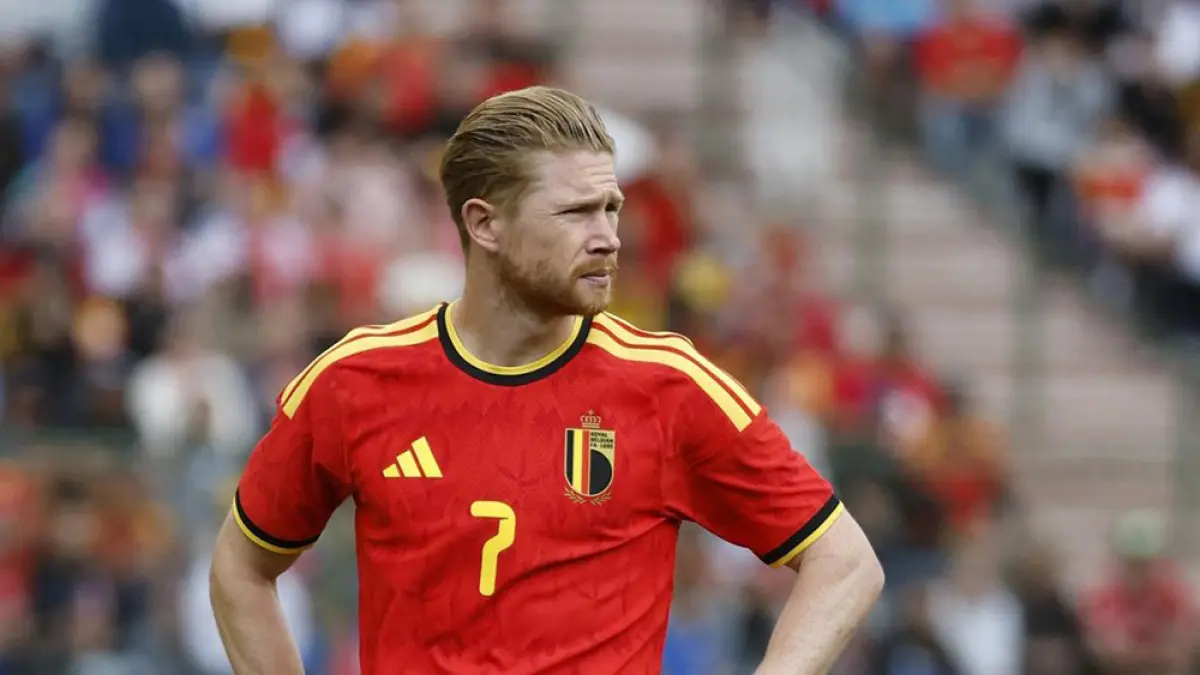 Kevin De Bruyne (Gelandang Belgia). (JPG)