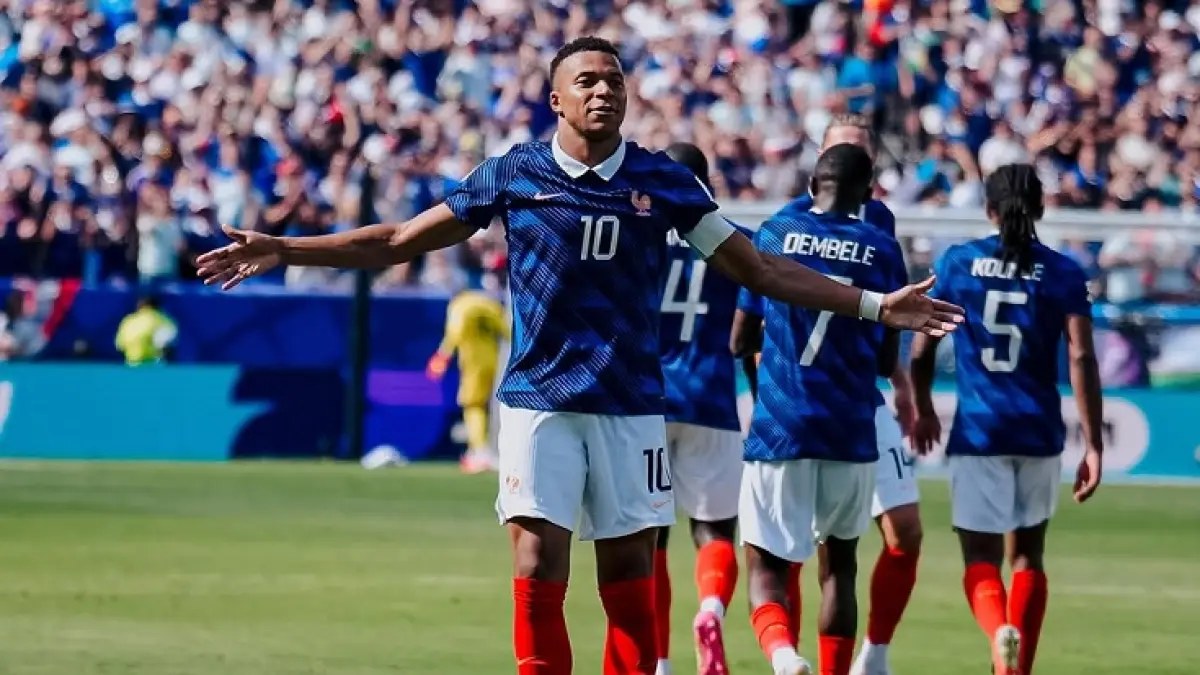 Kylian Mbappé mencetak dua gol bagi Prancis untuk mengalahkan Senegal 3-1 dalam laga Grup I Piala Dunia 2026 di New Jersey, Rabu (17/6/2026) dini hari WIB (Instagram @k.mbappe)
