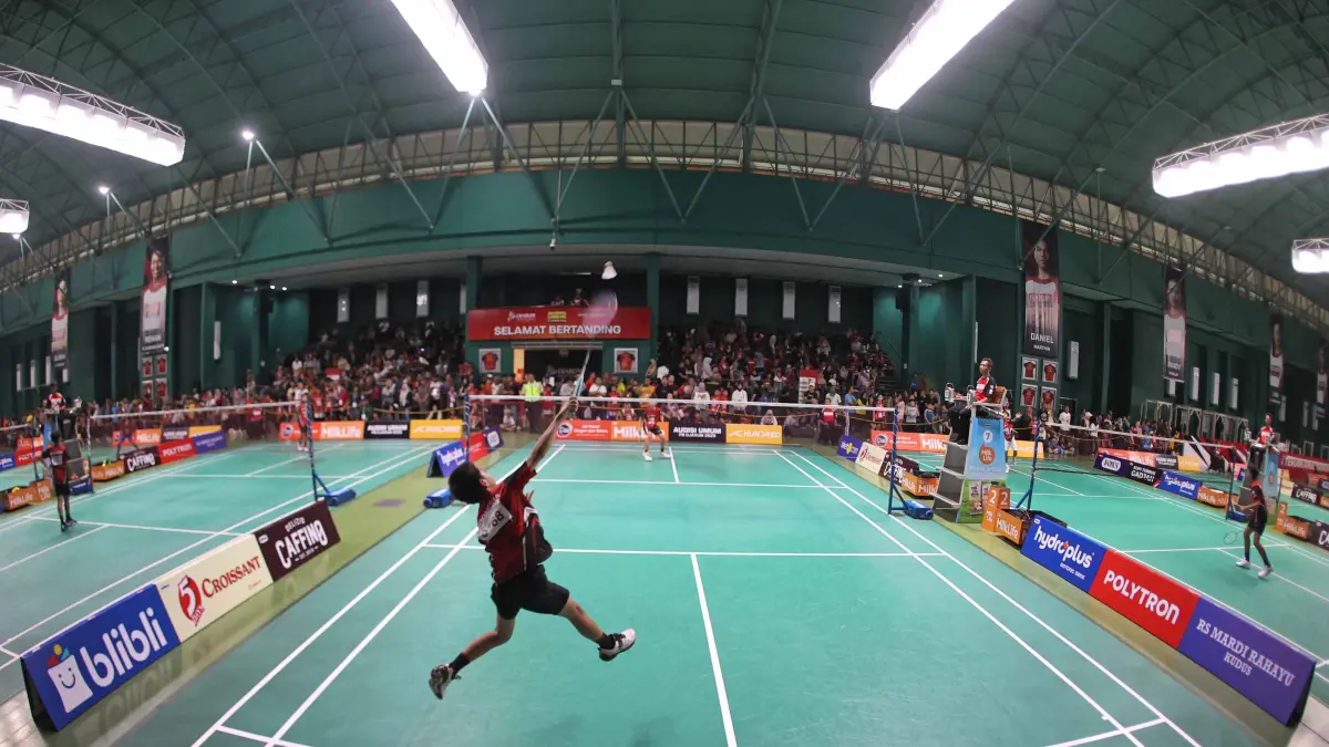 Penyelenggaraan Audisi Umum PB Djarum 2025 yang diselenggarakan pada 8 hingga 12 September di GOR Djarum Jati, Kudus, Jawa Tengah.