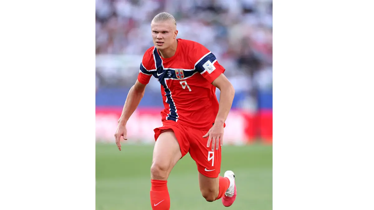 Erling Haaland. (Penyerang Norwegia)
