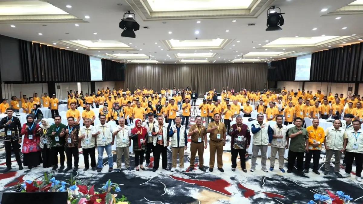 Peserta Pelatihan TBKS BPDP-BPI Angkatan I-VI asal Kuansing, berlangsung di Hotel Furaya, Pekanbaru, 8-13 Juni 2026.(BPI UNTUK RIAUPOS.CO)