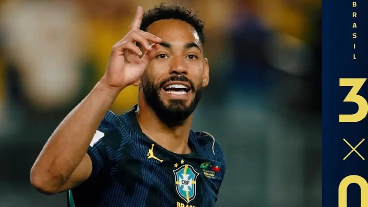 Matheus Cunha mencetak dua gol saat Brasil mengalahkan Haiti 3-0 untuk memuncaki klasemen sementara Grup C Piala Dunia 2026. (Instagram @brasil)