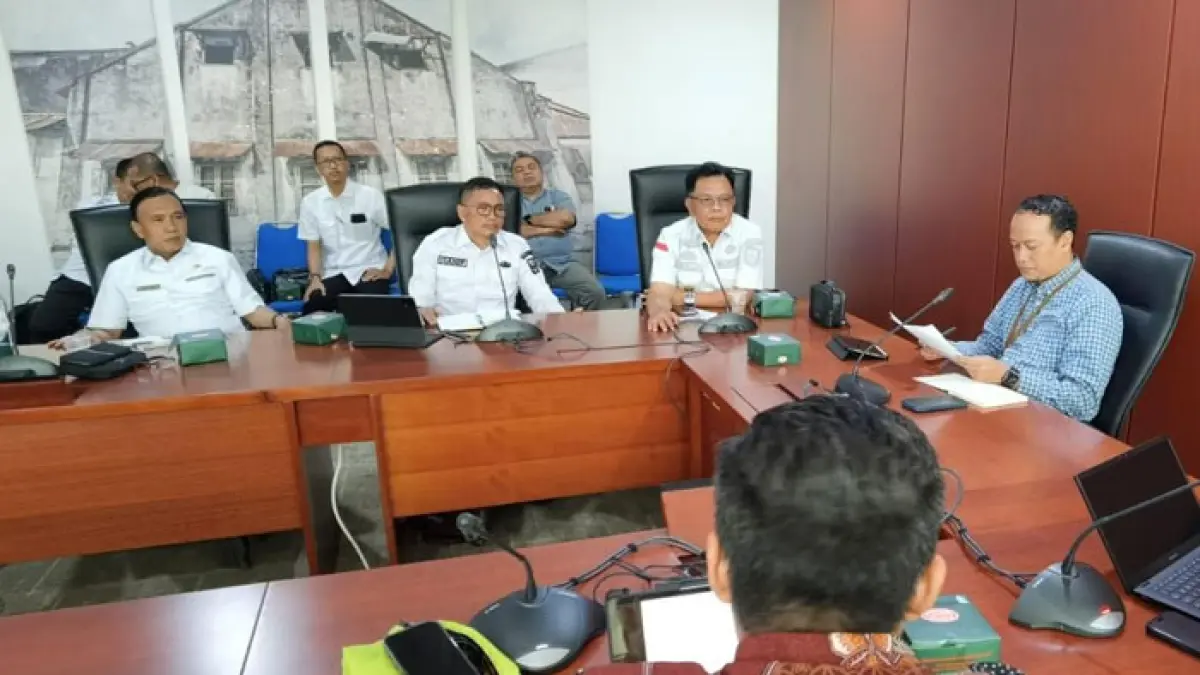Bupati Kepulauan Meranti, AKBP (Purn) H Asmar, pimpin kunjungan ke Kementerian PPN/Bappenas, Senin (22/6/2026). (Istimewa)
