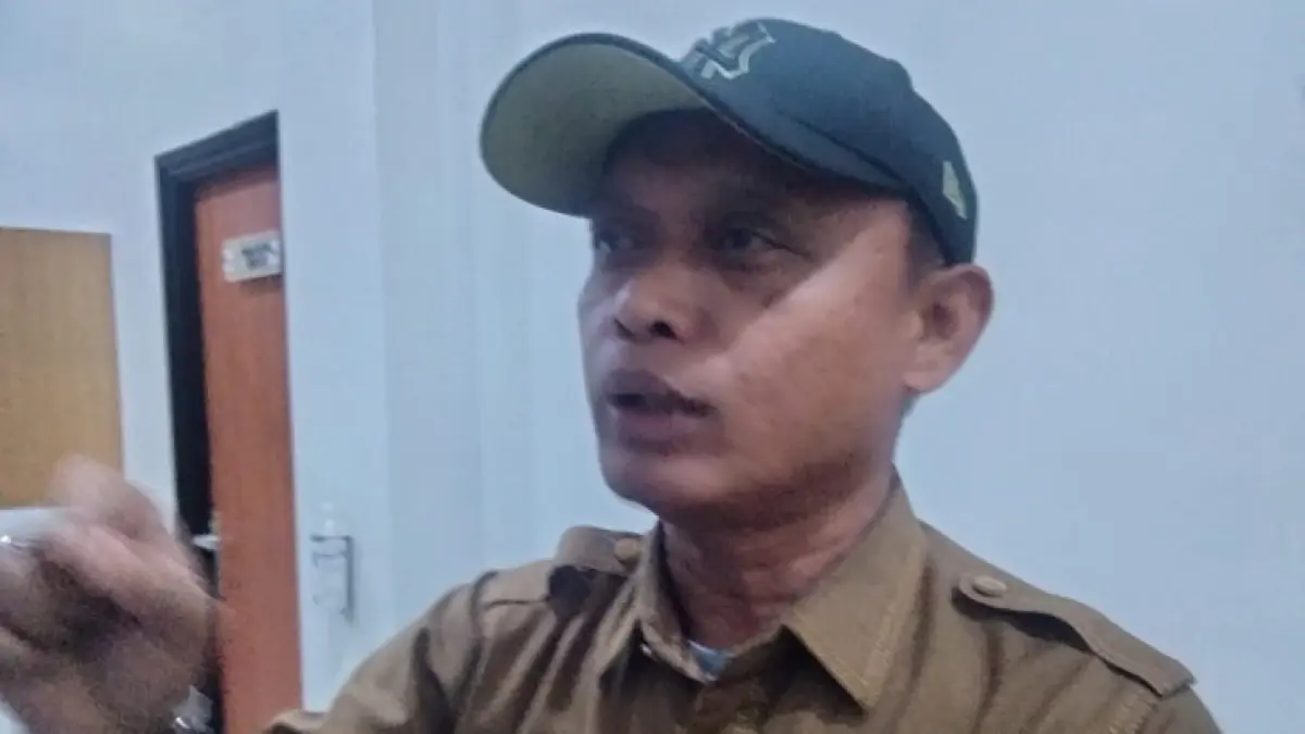 Plt Kadis PUPR Kabupaten Kampar Hanif. (Kamaruddin/Riaupos.co)