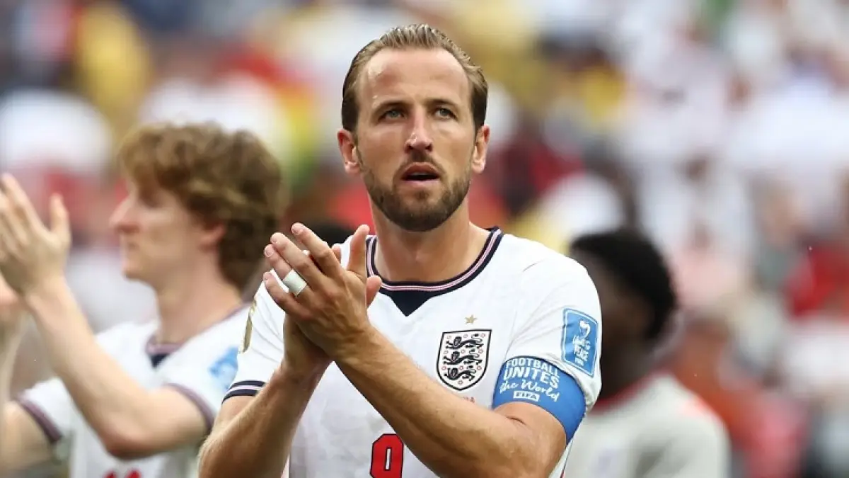 Harry Kane gagal mencetak gol di menit-menit akhir saat Inggris bermain imbang tanpa gol melawan Ghana. (Instagram @harrykane))