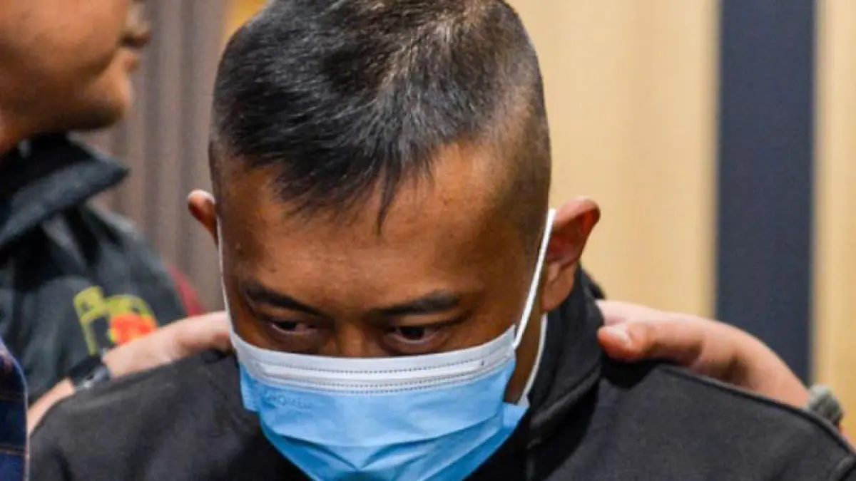 Taufik Hidayat, pelaku penyekapan dan penyiksaan perempuan berinisial YTT di Bandung. ( Antara)