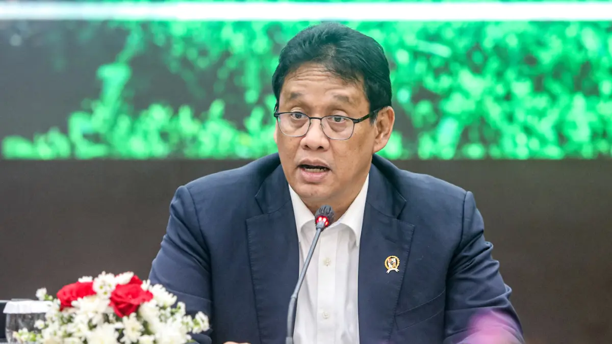 Menteri Keuangan Purbaya Yudhi Sadewa memberikan paparan saat konferensi pers APBN KiTa di Jakarta, Selasa (20/11/2025). (Salman Toyibi/Jawa Pos)