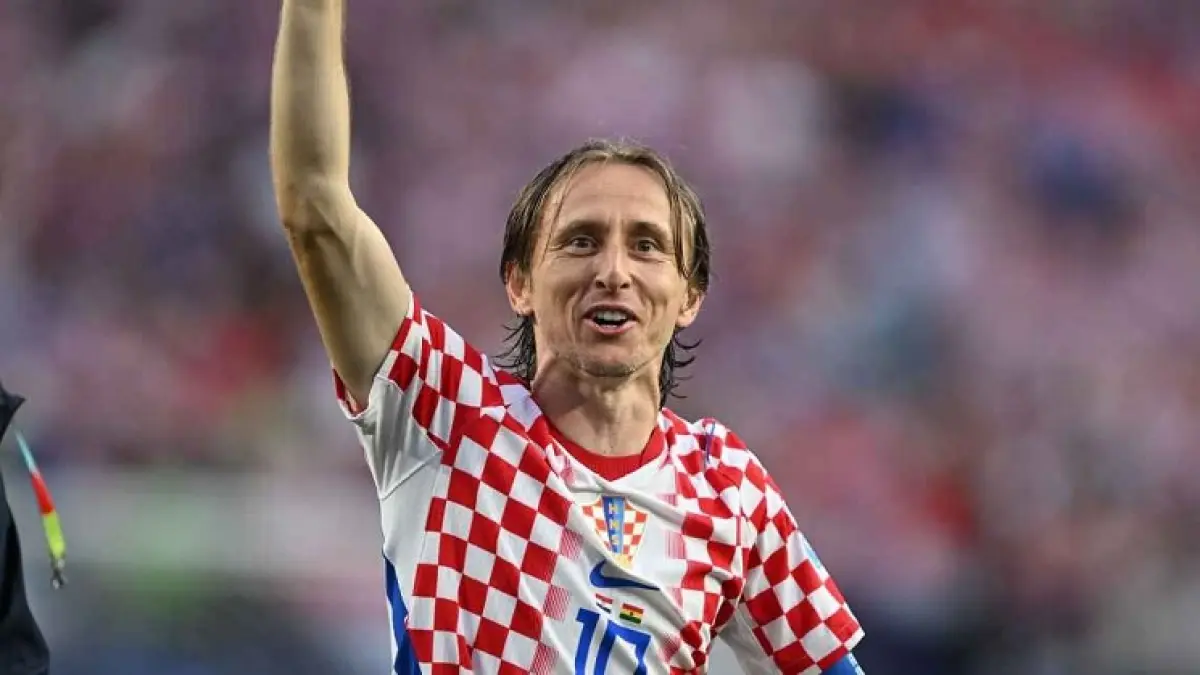 Luka Modric telah membawa Kroasia ke babak gugur untuk Piala Dunia ketiga berturut-turut. (Terence Lewis/Icon Sportswire via Getty Images)