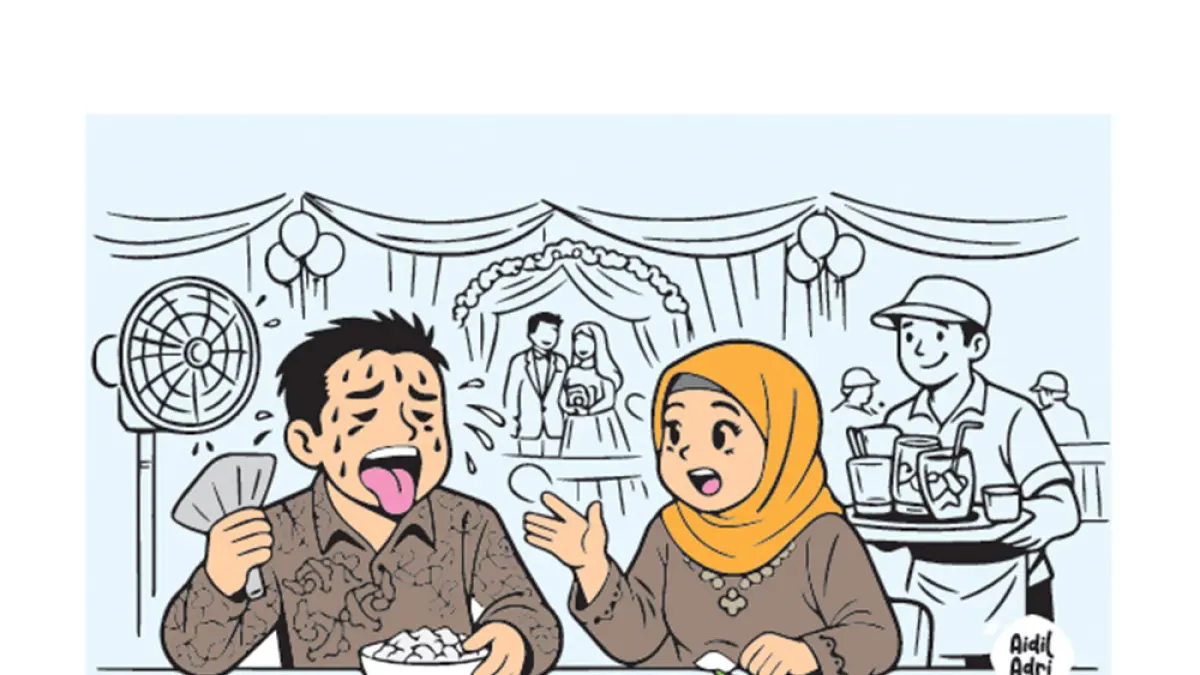 ALAMAAAK!!! Kepedasan!
