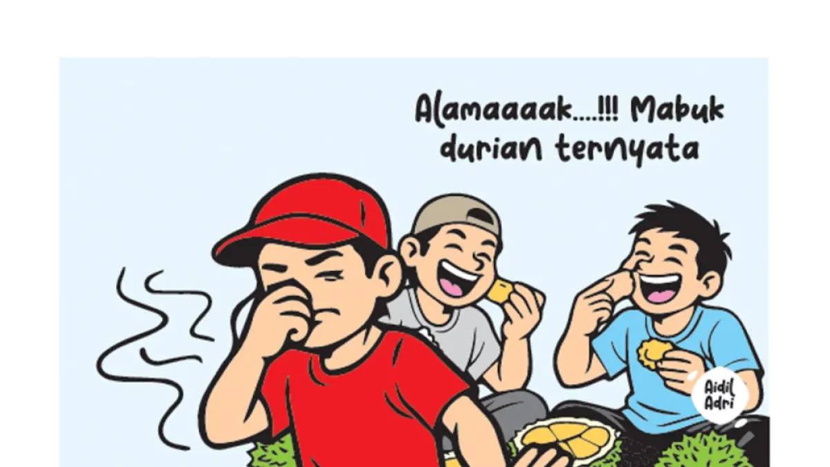 ALAMAAAK!!! Mabuk Durian!
