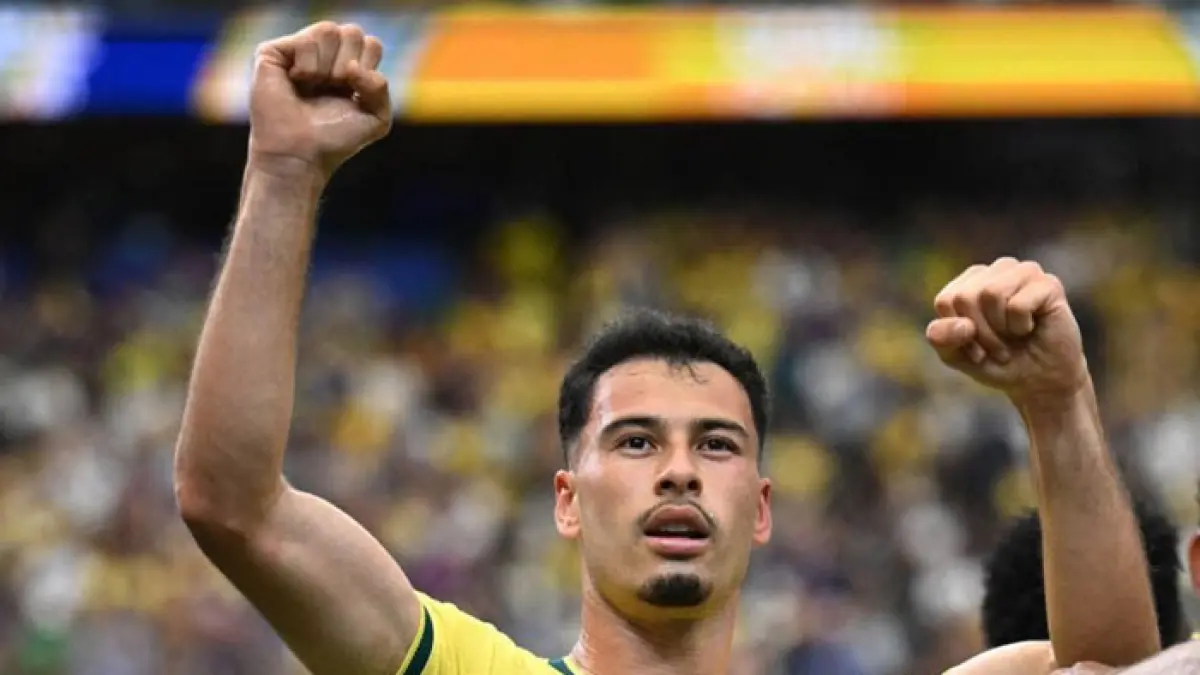 Gabriel Martinelli menjadi pahlawan Brasil saat melawan Jepang di babak 32 besar Piala Dunia 2026. (Instagram @brasil) 