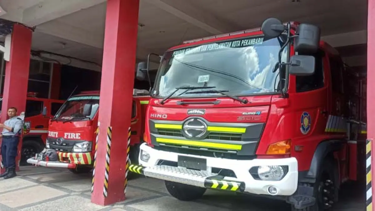 Ilustrasi, Mobil Pemadam Kebakaran Pekanbaru.