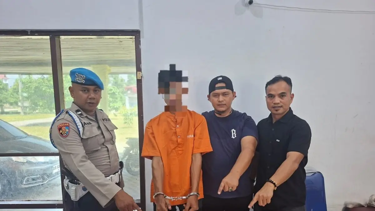 Jajaran Polsek Kampar berhasil mengungkap kasus dugaan peredaran narkotika jenis sabu di Kelurahan Air Tiris, Kecamatan Kampar, Kabupaten Kampar, Senin (29/6/2026). (Humas Polres untuk Riaupos.co)