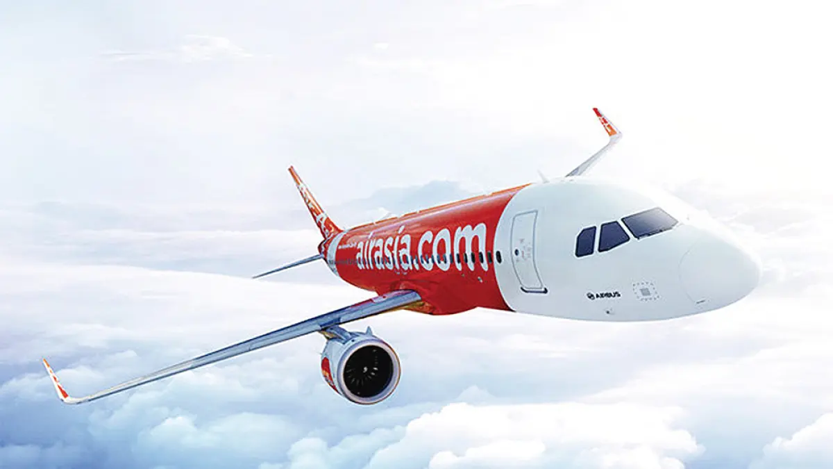 Pesawat Air Asia. (JPG)