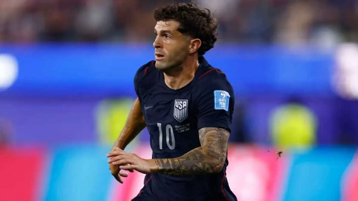 Bintang Timnas AS Christian Pulisic mengatakan dia sudah fit dan siap untuk berjuang hingga akhir di Piala Dunia. (Kelvin Kuo / Los Angeles Times via Getty Images)