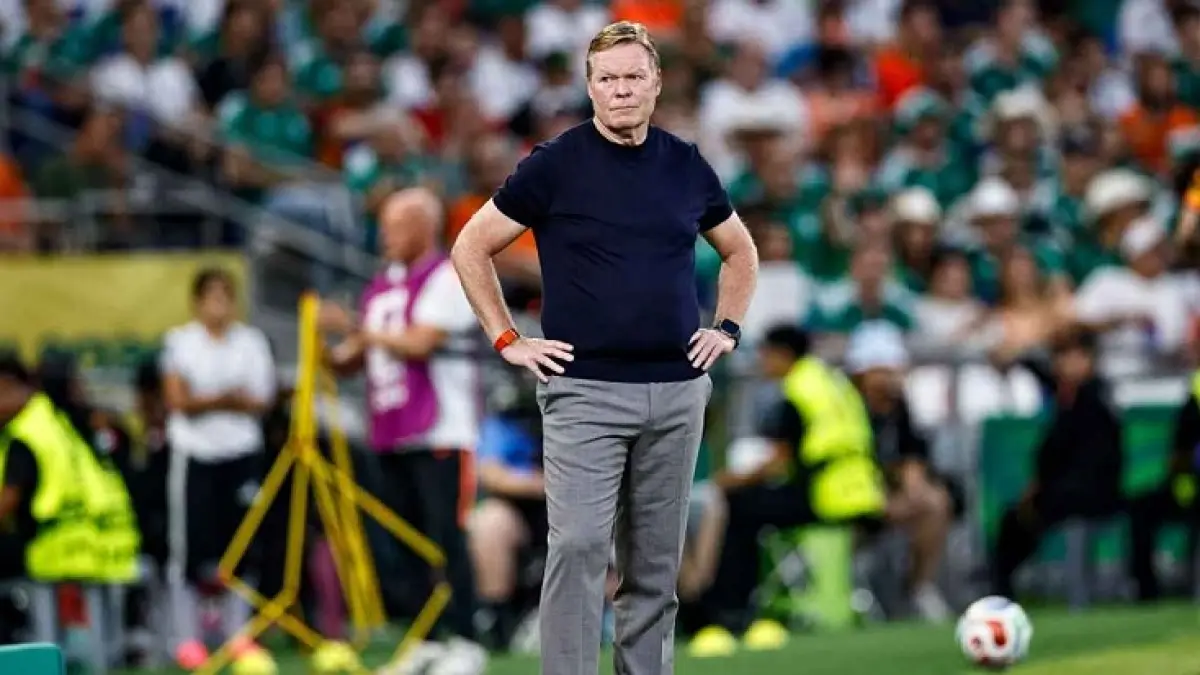 Ronald Koeman meninggalkan jabatannya sebagai pelatih kepala Belanda setelah tiga tahun menjabat usai tersingkir dari Piala Dunia oleh Maroko melalui adu penalti di 32 besar. (Heuler Andrey/Eurasia Sport Images/Getty Images)