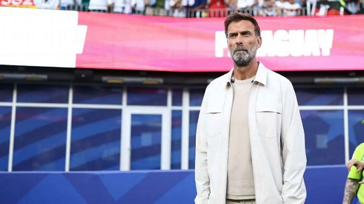 Jurgen Klopp telah absen dari dunia kepelatihan sejak meninggalkan posisinya sebagai pelatih Liverpool pada tahun 2024. (CHARLY TRIBALLEAU / AFP via Getty Images)